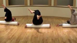 YOGABLOOM Yoga On The Roll Part 2 Horizontal Roller [upl. by Barr]