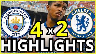 Man City 42 Chelsea  HIGHLIGHTS  PRESEASON Thriller [upl. by Jer]