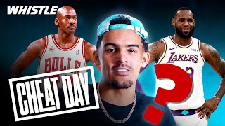 Who Does Trae Young Think Is The GOAT 🐐  Cheat Day [upl. by Marvel99]