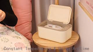 How to use the Chefhandy Baby Wipe Warmer [upl. by Valenba]