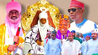 YADDA SARKIN KANO SANUSI LAMIDO SANUSI YA SHIGA FADARSA TARE DA TAWAGAR GWAMNA ABBA KABIR YUSUF [upl. by Lairea]