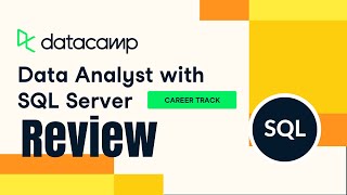 🎥 DataCamp  Data Analyst with SQL Track Review [upl. by Einneg]