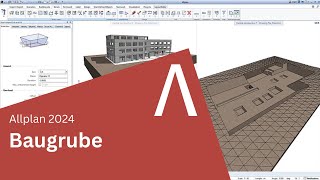 Allplan 2024 Features neue Baugrube [upl. by Tamara]