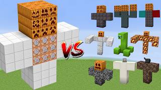 ALPHA MUTANT IRON GOLEM vs All Minecraft Bosses  Minecraft Mob Battle [upl. by Atileda465]