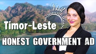 Honest Government Ad  Visit TimorLeste 🇹🇱 [upl. by Ydieh834]