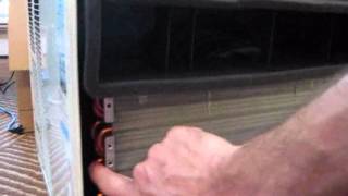 Installing a New Air Conditioner AC Wall Unit  Part 2 getting new unit ready for install [upl. by Carli]