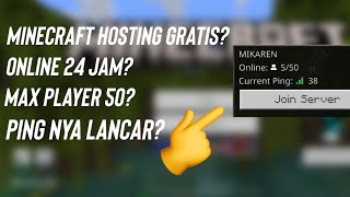 CARA BIKIN MINECRAFT SERVER GRATIS [upl. by Warring]