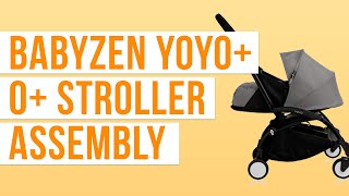 Babyzen YoYo 0 Stroller Assembly  Most Popular  Reviews  Comparisons  Prices [upl. by Ahsauqram]