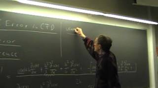 Lecture 3  Part a Sources of Error in CFD [upl. by Clotilda792]