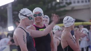 Rottnest Channel Swim 2022 Start Line B [upl. by Justis392]