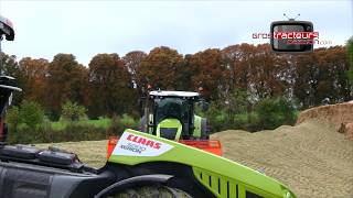 CLAAS Xerion 4000 4500 amp 5000 tractors [upl. by Shu248]