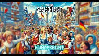 🎵 WLTNBRND Saalschlacht  KUNTERBUNT Lied über die Vielfalt der innerdeutschen Kultur 🤘⚔️🎸💪🏻 [upl. by Mair]