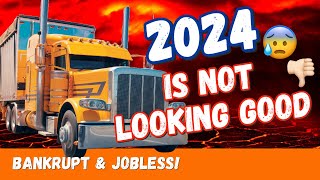 MORE Massive Trucking Layoffs  Its NOT Looking Good for the Trucking Industry in 2024 [upl. by Wera]