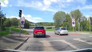 Dash Cam Journey from Llanwern Village Newport to Llantarnam Cwmbran [upl. by Hailed247]