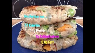 LOW CARB THUNFISCH BURGER  Rezept amp Nährwerte [upl. by Niveg84]