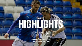 Stockport County Vs Salford City  Match Highlights  281123 [upl. by Bortman]