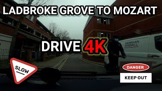 LADBROKE GROVE TO MOZART ESTATE  HRB  CGM  1011  LONDON HOODS IN 4K 2021 [upl. by Finstad549]