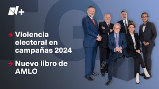 Violencia electoral y el libro de AMLO  Tercer Grado Programa Completo 14 de febrero 2024 [upl. by Marabel]