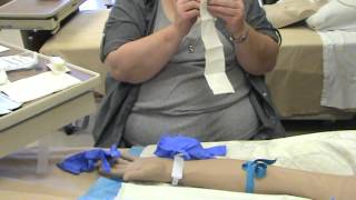 Skills Video Initiating IV Therapy Part 1 [upl. by Heymann434]