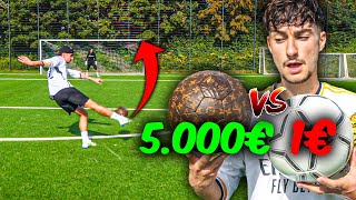 BEI JEDEM TOR WIRD DER BALL TEURER 1€  5000€ Ball [upl. by Atimed]