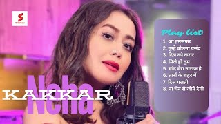 Neha kakkar new songs  Romantic Hindi songs collection  नेहा कक्कड़ के गाने  jukebox [upl. by Charron]