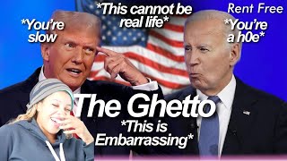 2024 Presidential Debate was GHETTO  Funniest Moments  Reaction [upl. by Gniliem]