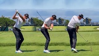 Henrik Stenson Golf Swing  IRON SEQUENCE  Full Speed  SLOW MOTION [upl. by Riehl]