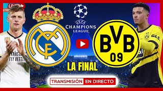 🔴REAL MADRID 2 BORUSSIA DORTMUND 0  FINAL CHAMPIONS LEAGUE WEMBLEY 2024  EL MADRID GANA LA 15 [upl. by Eneleahs70]