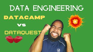 Data Engineering with DataCamp vs DataQuest  datacamp dataquest dataengineering [upl. by Nork]