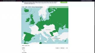 Seterra  EUROPE 1914 in 10443 [upl. by Artemed]