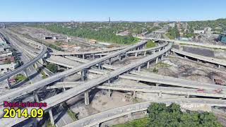 Échangeur Turcot Interchange  Drone Nov 2019 [upl. by Alli]