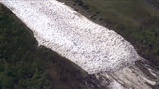 MONSTER AVALANCHES  caught on video [upl. by Ayita765]