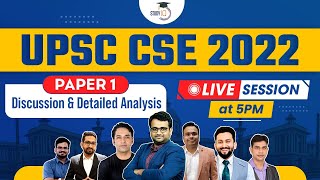 UPSC CSE Prelims 2022 Question Paper 1  Analysis Answer Key Cut Off  StudyIQ [upl. by Millian]