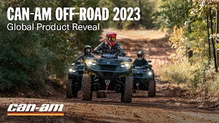 2023 CanAm ATV Lineup  Global Product Reveal [upl. by Esydnac580]