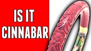 Cinnabar Jewelry  What is Cinnabar  How to Tell Real or Fake Cinnabar [upl. by Ailb274]