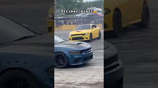 Striker crash out 😱striker dodge srt fypシ゚viral subscribe widebody shortsvideo shortsfeed [upl. by Enneillij]