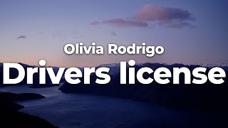 Olivia Rodrigo  drivers license LetraLyrics  Official Music Video [upl. by Cutcheon192]