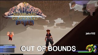 Kingdom Hearts III  Keyblade Graveyard Out of Bounds [upl. by Adnirim]