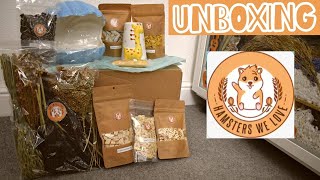 Unboxing a Hamsters We Love Order plus gifts [upl. by Rehpitsirhc588]