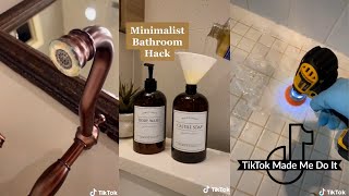 Bathroom Cleaning Hacks  Tiktok Compilation [upl. by Asilec]