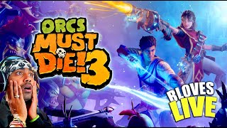 Orcs Must Die 3 Live Gameplay  Live streaming Orcs Must Die 3 in Hindi blovesgaming [upl. by Aicilec]