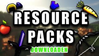 Resourcepacks richtig installieren 2024  Minecraft Tutorial [upl. by Annasus]