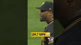 ARODI CHAPMAN SORPRENDE A MACHADO CON UNA RECTA A 105 MILLAS epic mlb baseball [upl. by Eannyl126]