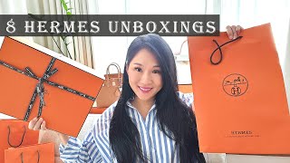 Hermes Unboxing Haul 8 Items ft quotMy Sales Associate Made Me Get Itquot [upl. by Tabina712]