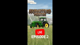 🔴 LIVE  Farmstead Frontier  VERTICAL  New Fields  FS22 [upl. by Lisandra]