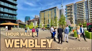 Exploring Wembley High Road Ealing Road and Wembley Park Station Tour [upl. by Heater]