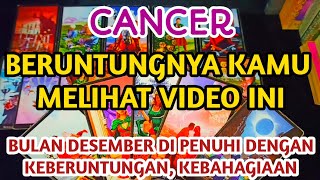 CANCER♋Claim Energinya Mulai Dari SekarangBulan Desember Ini Di Penuhi Dengan Kebahagiaan❤️🔥cancer [upl. by Faustina]