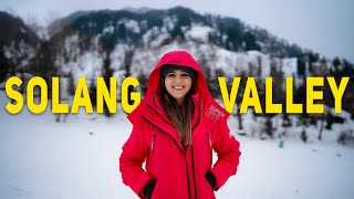 Solang Valley  Full Details With Costing  Adventure Activities  Snowfall  Manali [upl. by Noemys]