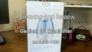 Geniani 3L Humidifier [upl. by Wright]