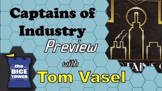 Captains of Industry Review  with Tom Vasel [upl. by Adnyc]